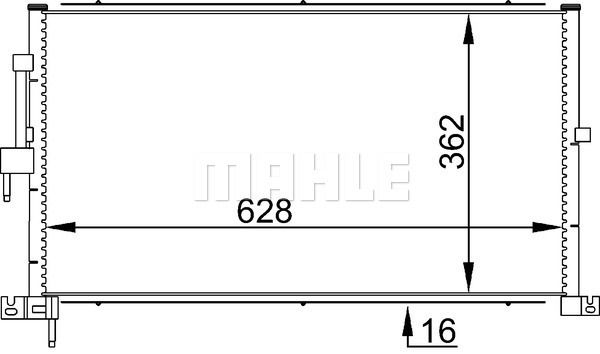 WILMINK GROUP kondenzátor, klíma WG2369138