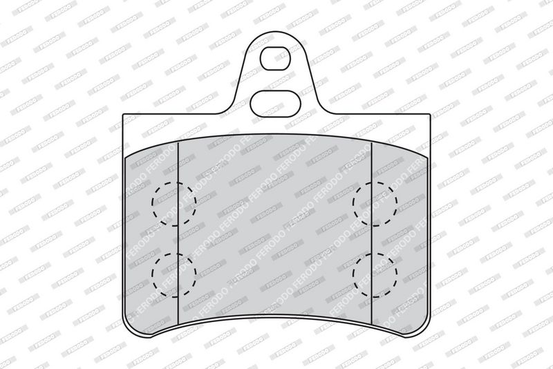 FERODO Plaquettes de frein à disque FDB1413
