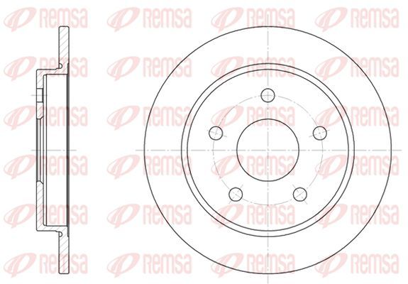 KAWE 614700 - Brake Disc