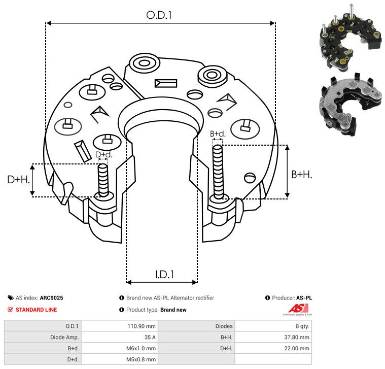 Seadistaja, generaator, AS-PL ARC9025