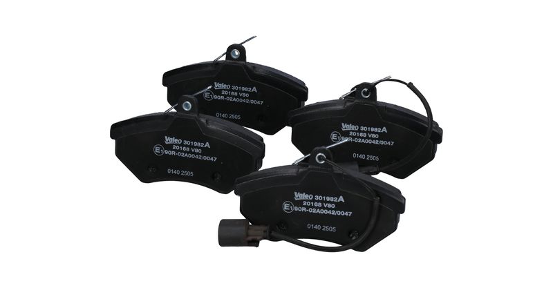 VALEO 301982A Brake Pad Set, disc brake