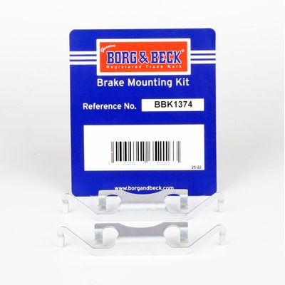 BORG & BECK tartozékkészlet, tárcsafékbetét BBK1374