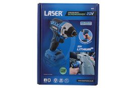 Laser Tools Cordless Impact Screwdriver 20V w/o Battery