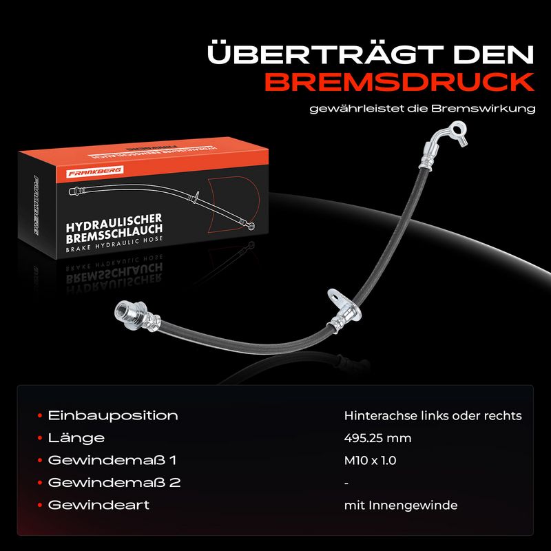 Frankberg 5481FB0004550 Brake Hose