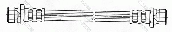 GIRLING 9001530 Brake Hose