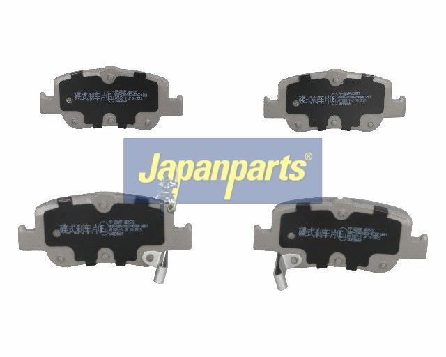 set placute frana,frana disc JAPANPARTS PP-220AF