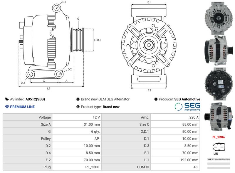 This part match OEM code: A0009060200