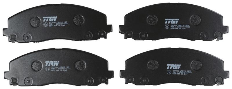 TRW GDB1944 Brake Pad Set, disc brake