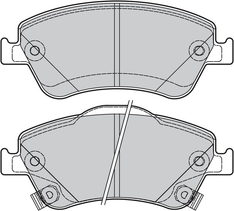 VALEO Plaquettes de frein à disque 670040
