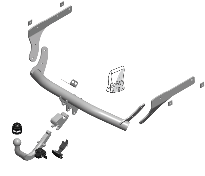 BRINK 585800 Trailer Hitch
