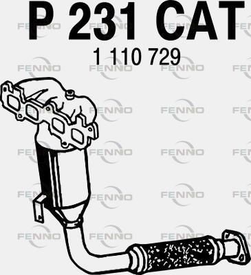 FENNO katalizátor P231CAT
