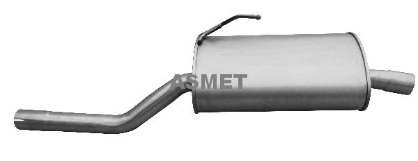 ASMET 13.046 Rear Muffler