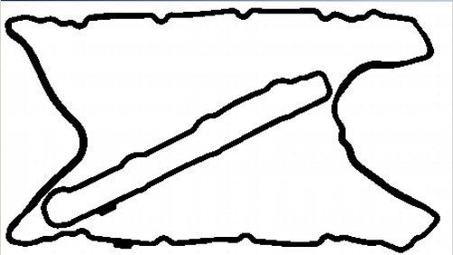 BGA Gasket Set, cylinder head cover RK3340
