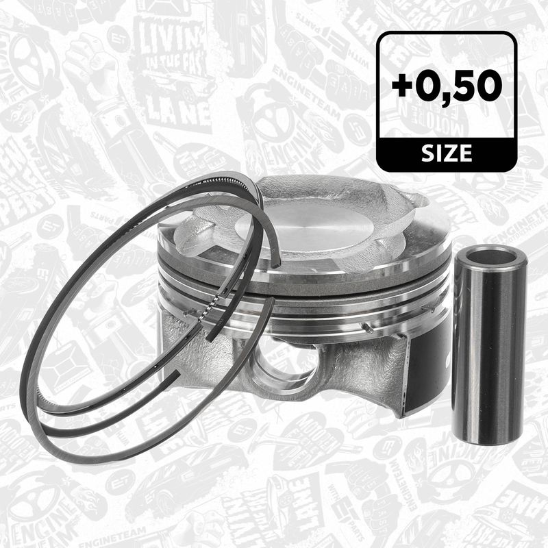 Product Image - Zuiger - PM015450 - ET ENGINETEAM