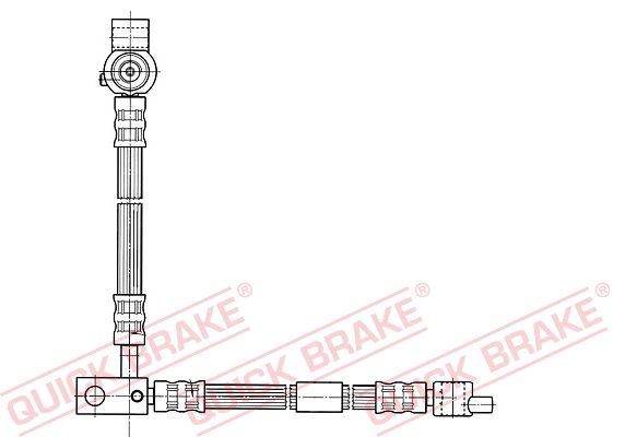 Гальмівний шланг, Quick Brake 59.994