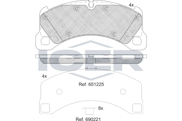 PORSCHE 971698151AD