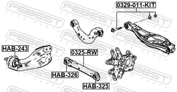 Puks, FEBEST HAB-243