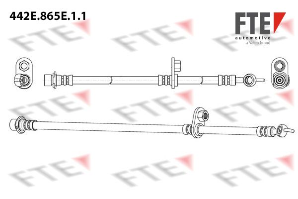 спирачен маркуч FTE
