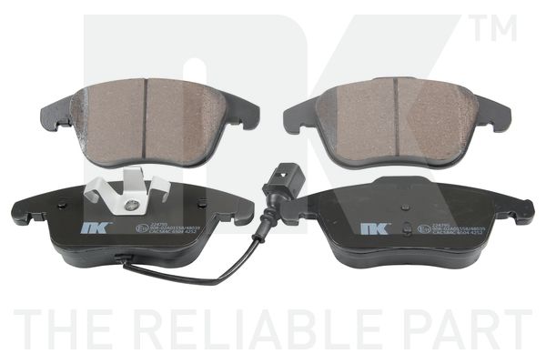 Bremseklodser - sæt til begge hjul