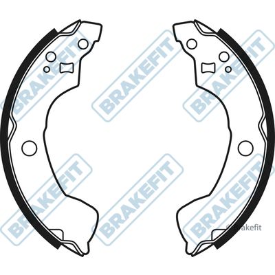 APEC Brake Shoe Set BSH1114