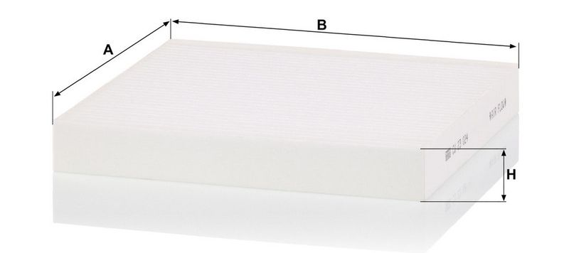 Filter, salongiõhk, MANN-FILTER CU 23 024