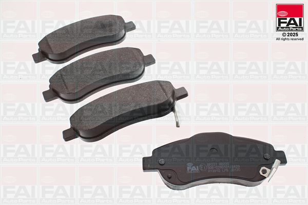 FAI AutoParts Stabdžių trinkelių rinkinys, diskinis stabdys