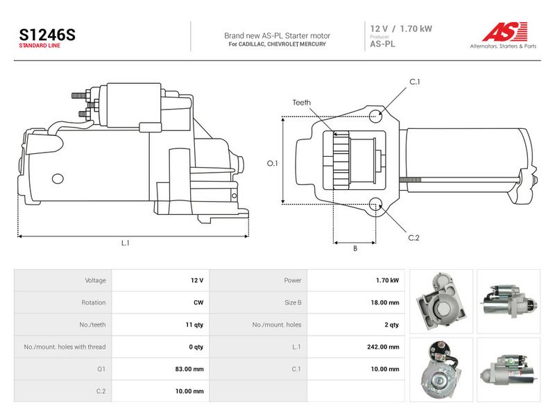 This part match OEM code: 50807907