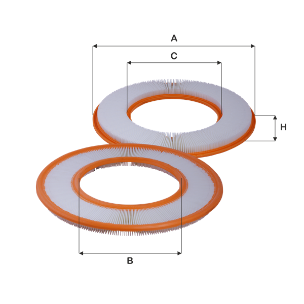 FIL FILTER légszűrő HPU 4417