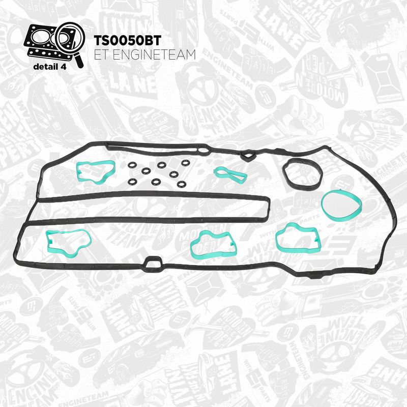 ET ENGINETEAM TS0050BT Gasket Kit, cylinder head