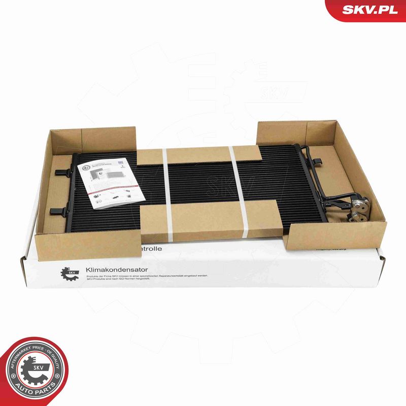 ESEN SKV 86SKV122 Condenser, air conditioning