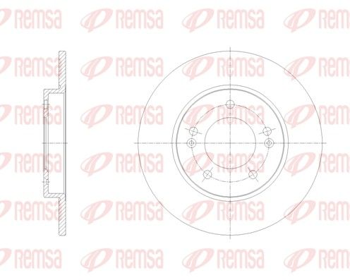 REMSA 62103.00 Гальмівний диск