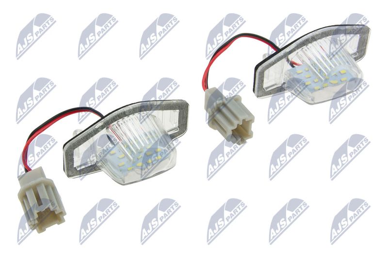 NTY ФОНАРЬ ПОДСВЕТКИ НОМЕРНОГО ЗНАКА Honda Civic 1999-2024; Honda CR-V 1999-2024; Honda HR-V 1999-2024; Honda Jazz 1999-