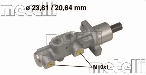 Metelli Brake Master Cylinder 05-0575
