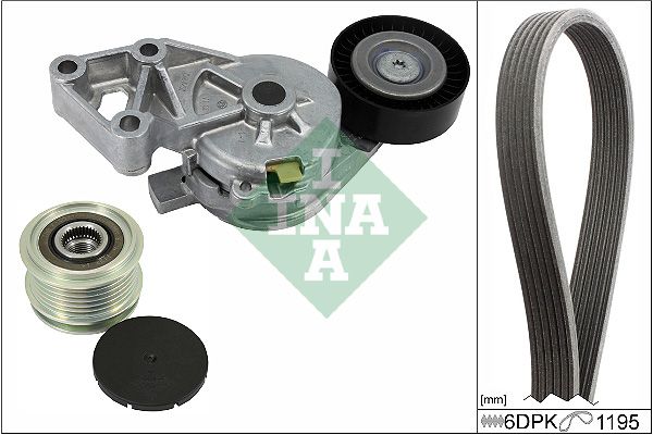 Schaeffler INA hosszbordás szíj készlet 529 0465 20