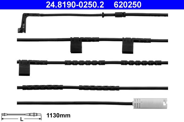 Senzor de avertizare,uzura placute de frana 24.8190-0250.2 ATE