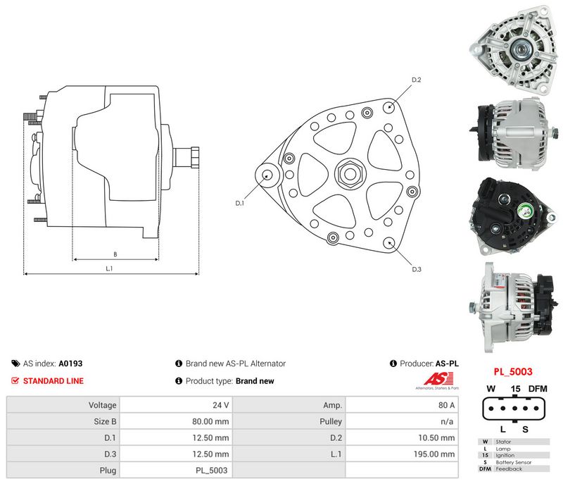 Generaator, AS-PL A0193