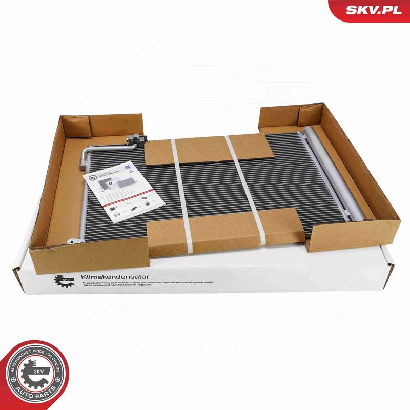 ESEN SKV 86SKV548 Condenser, air conditioning