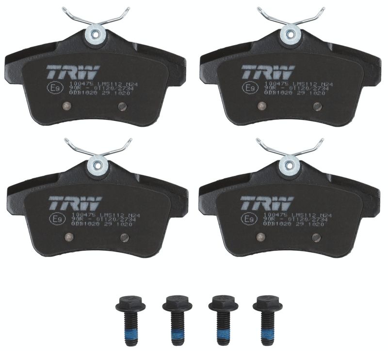 TRW GDB1828 Brake Pad Set, disc brake