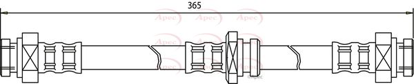 APEC Brake Hose HOS3380