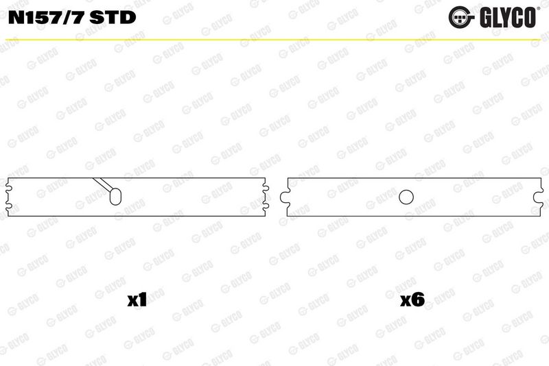 Support+d'arbre+à+came GLYCO N157/7 STD