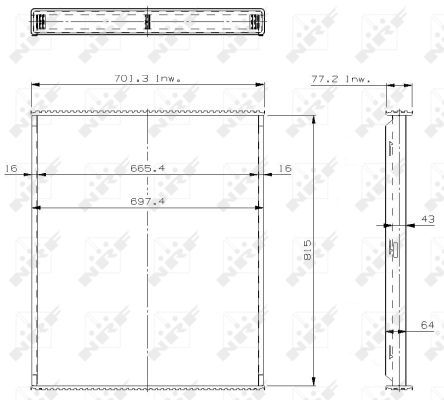 chladicí mřížka 29575