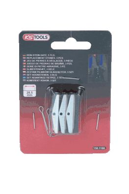 KS TOOLS 150.1186 Honing Stone Set