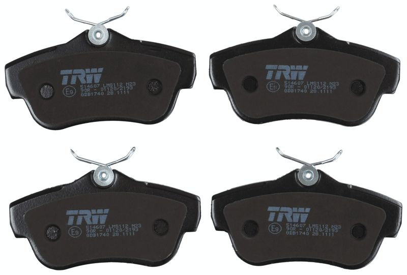 TRW GDB1740 Brake Pad Set, disc brake