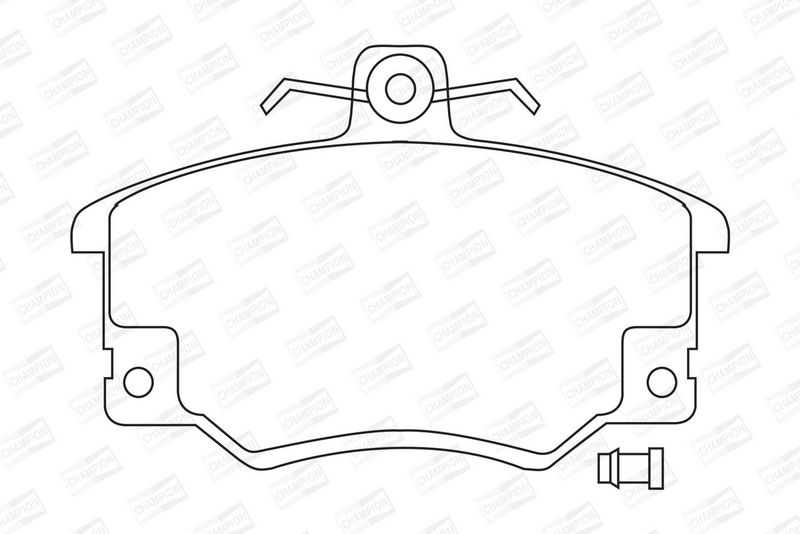 CHAMPION Plaquettes de frein à disque 571309CH