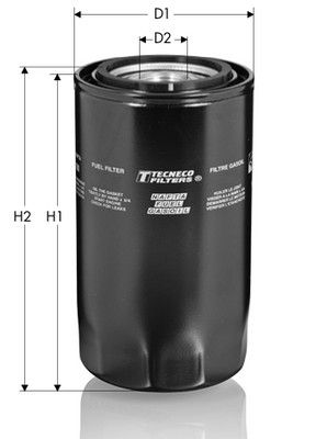 TECNECO FILTERS Üzemanyagszűrő GS205