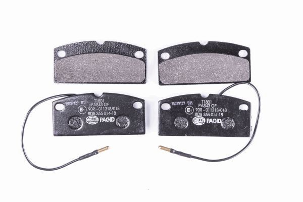 HELLA PAGID 8DB 355 014-181 Brake Pad Set, disc brake