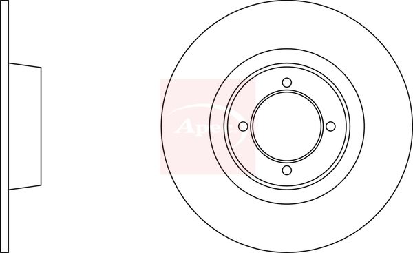 APEC Brake Disc DSK714
