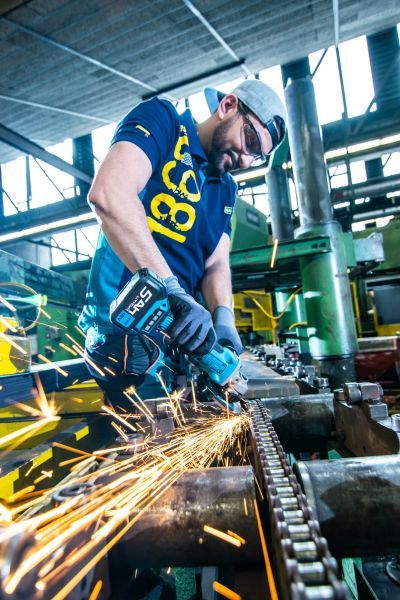 HAZET 9233-7 Angle Grinder (rechargeable battery)
