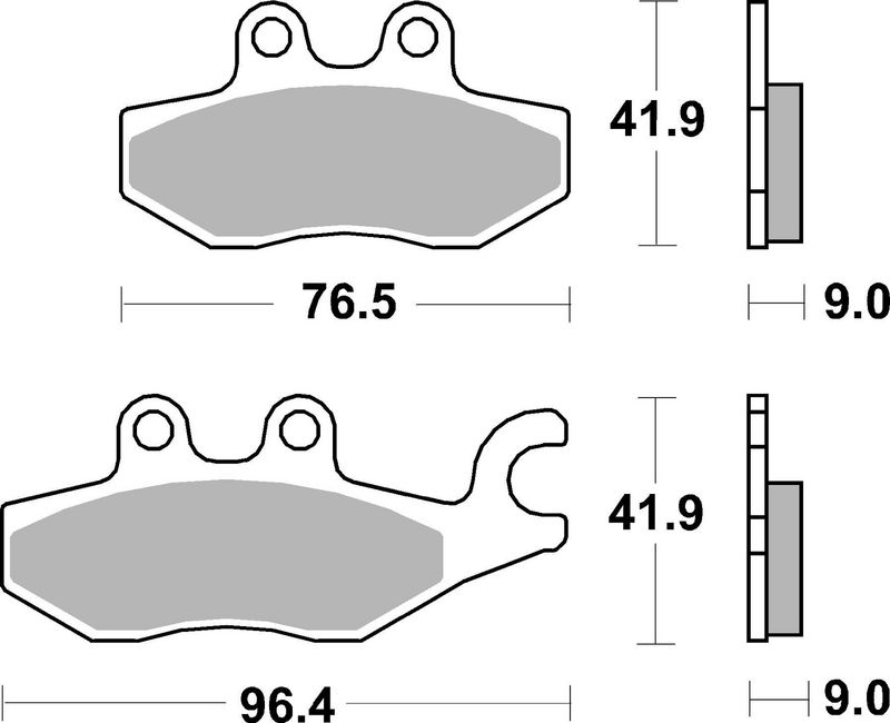 BREMBO 07060 Brake Pad Set, disc brake