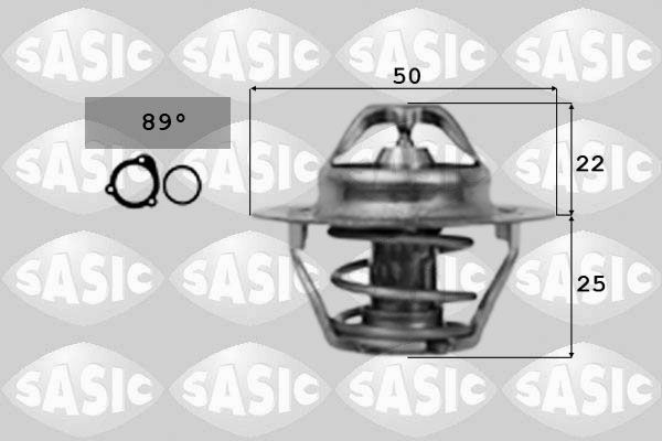 Термостат, охолоджувальна рідина, Sasic 4000363